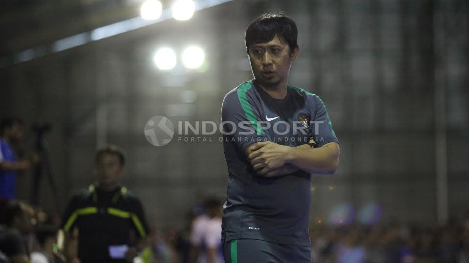 Pelatih Timnas Futsal Indonesia, Andri Irawan.