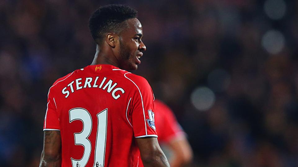 Raheem Sterling saat masih berseragam Liverpool. Copyright: Getty Images