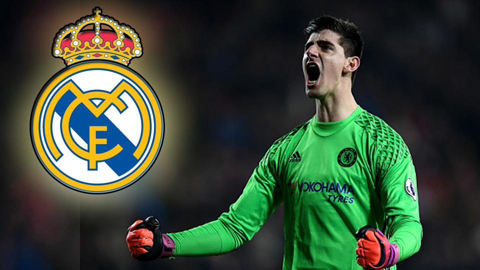 Thibaut Courtois, kiper Chelsea yang sering dikaitkan bergabung dengan Real Madrid. Copyright: Laurence Griffiths /GettyImages/INDOSPORT/ISTIMEWA