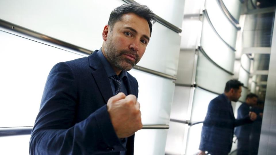 Petinju asal Amerika Serikat, Oscar De La Hoya Copyright: REUTERS/Mike Segar