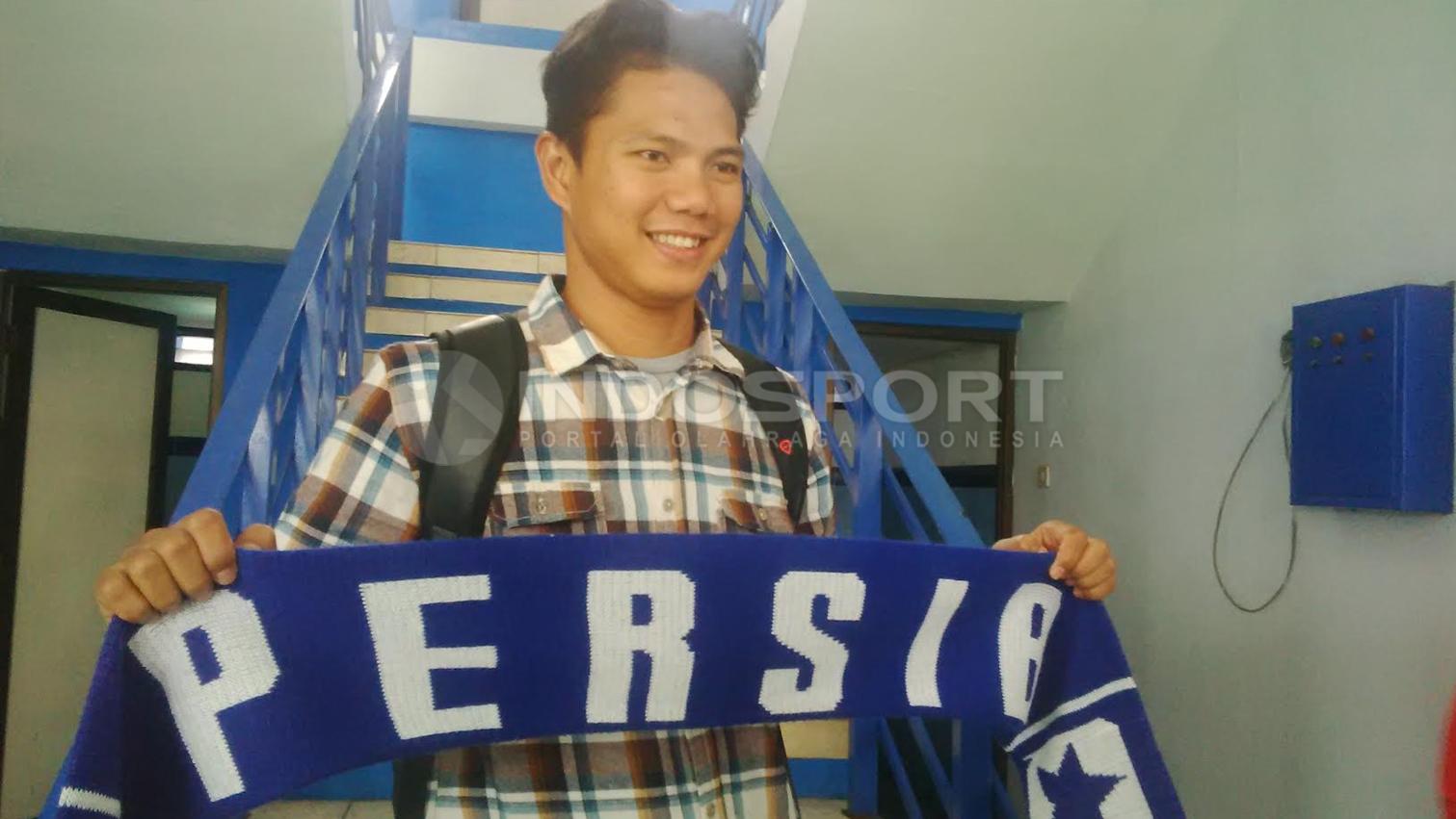 Center bek anyar Persib Bandung, Achmad Jufriyanto. Copyright: Muhammad Ginanjar/Indosport