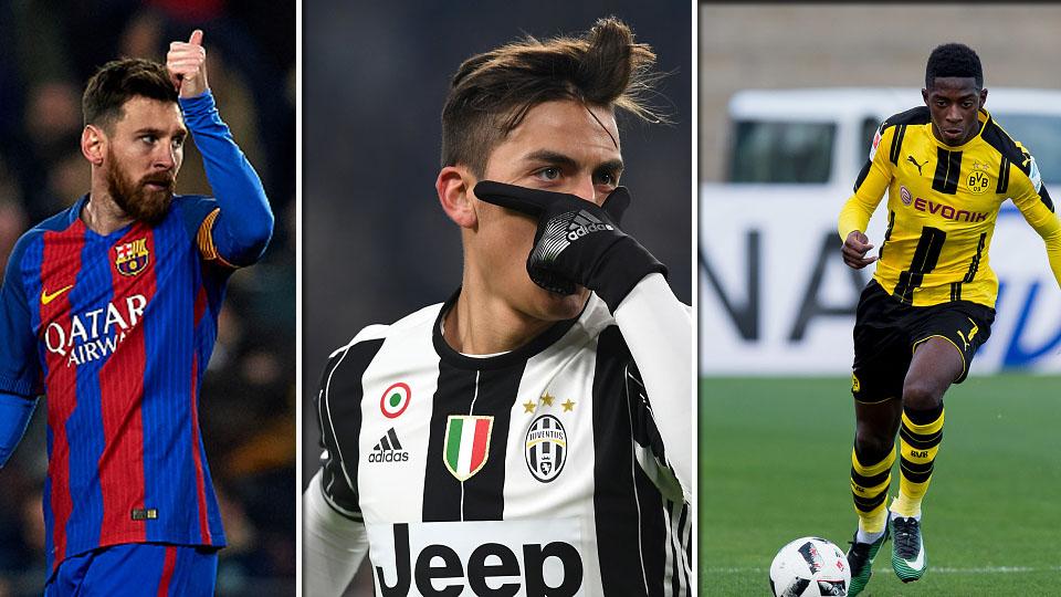 Lionel%20Messi%2C%20Paulo%20Dybala%2C%20dan%20Ousmane%20Dembele.