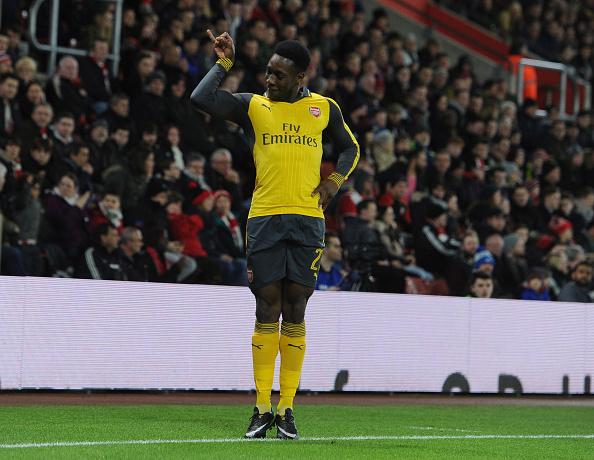 Danny Welbeck Copyright: Stuart MacFarlane/Arsenal FC via Getty Images