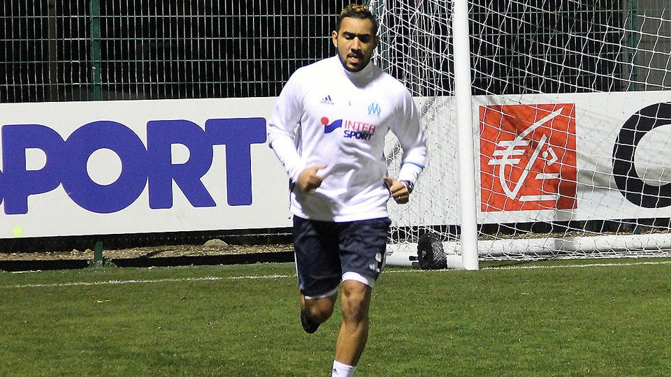 Dimitri Payet jalani latihan di Olympique Marseille.