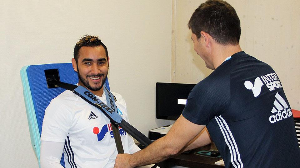 Setelah bersepeda, Dimitri Payet akan melakoni tes isokinetik dengan Jerome Palestri.