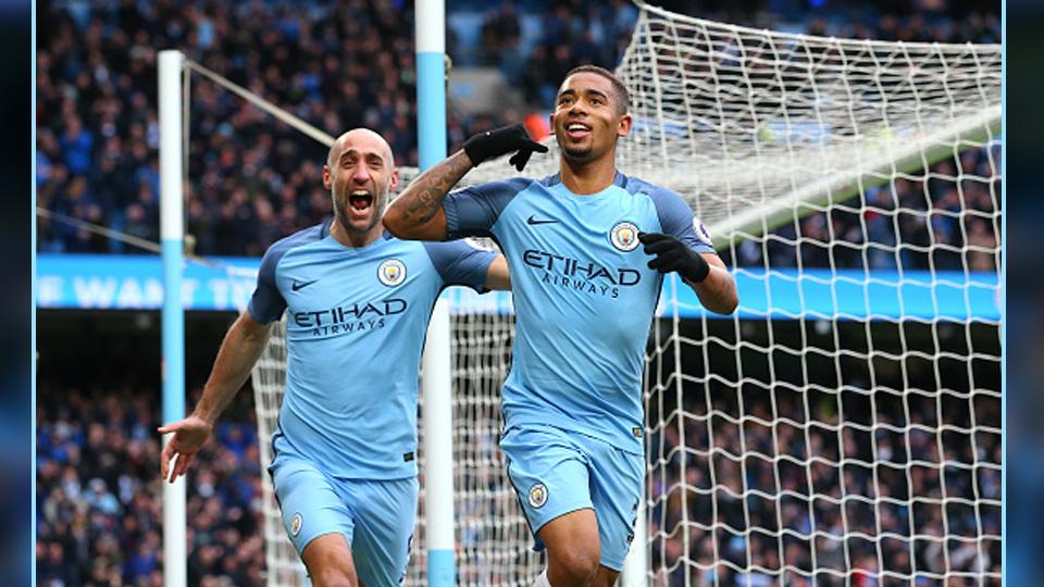 Gabriel Jesus, penyerang muda Man City.