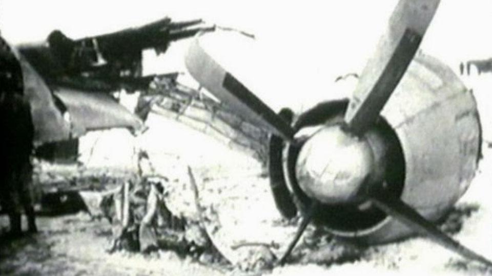 Baling-baling pesawat tragedi tragedi Munchen pada 06 Februari 1958.