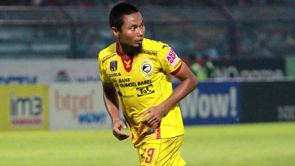 Bek Sriwijaya FC, Muhammad Ridwan. Copyright: Istimewa