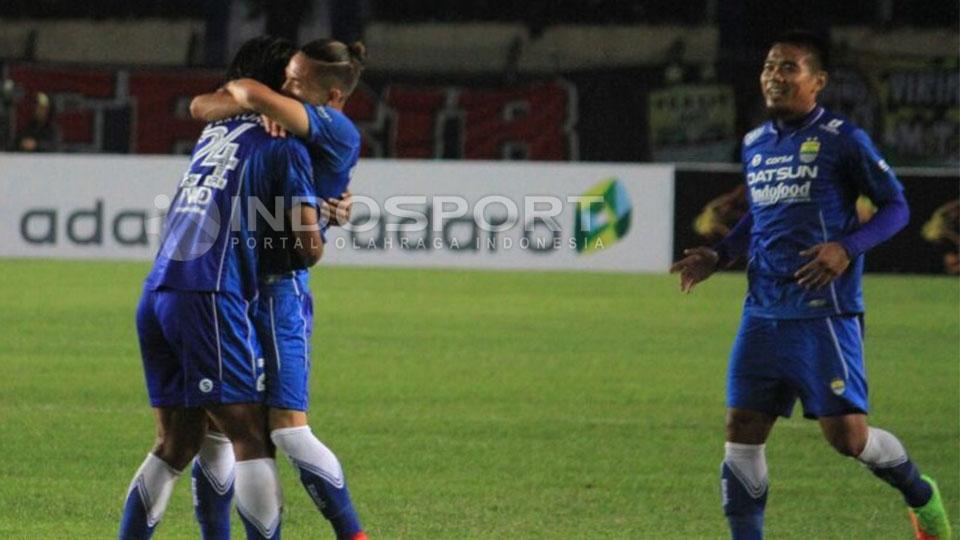 Para pemain Persib Bandung.