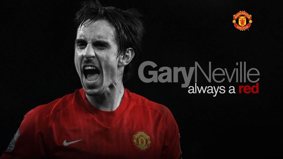 Gary Neville Copyright: football-wallpapers