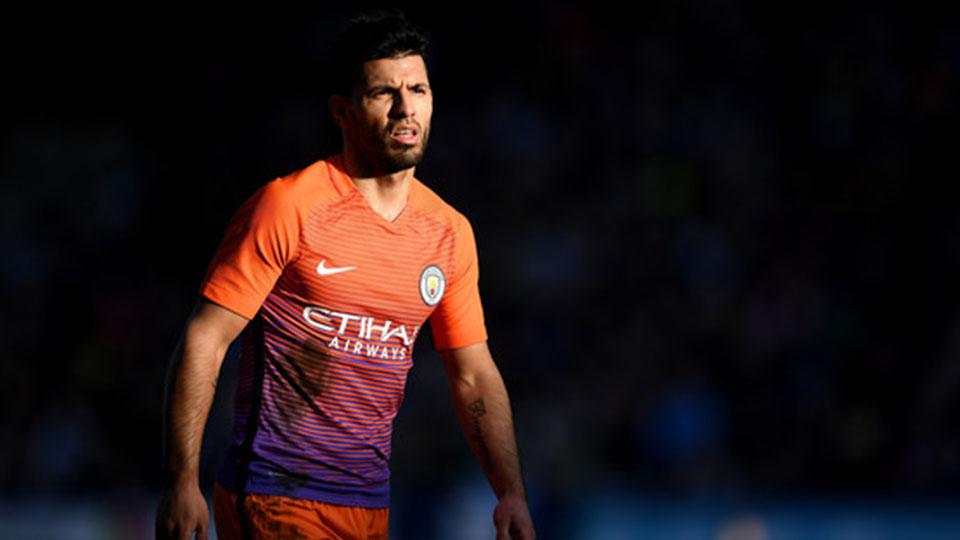 Sergio Aguero gagal membawa Man City menang atas tim dari kasta kedua Inggris di Piala FA. - INDOSPORT