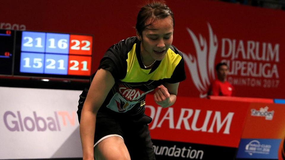 Hannah Ramadini saat masih aktif bermain bulutangkis.