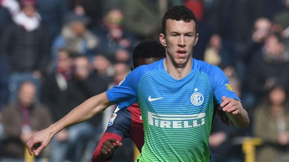 Penyerang Inter Milan, Ivan Perisic pada laga saat melawan Bologna. Copyright: Claudio Villa - Inter/Inter via Getty Images