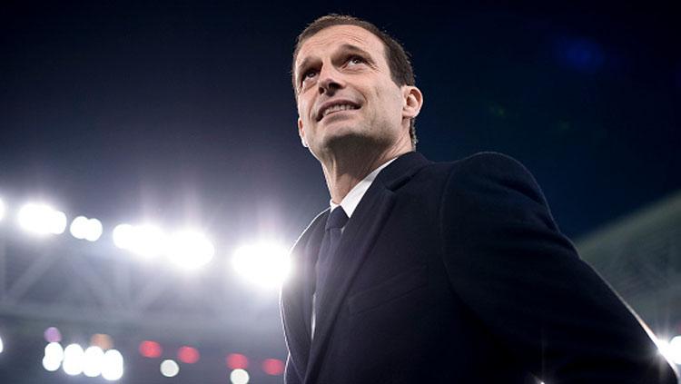 Pelatih Juventus, Massimiliano Allegri. Copyright: Nicolo Campo/LightRocket via Getty Images