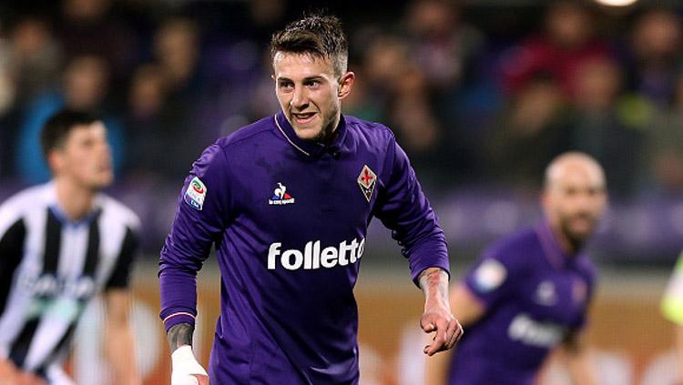 Penyerang Fiorentina, Federico Bernardeschi. Copyright: Gabriele Maltinti/Getty Images