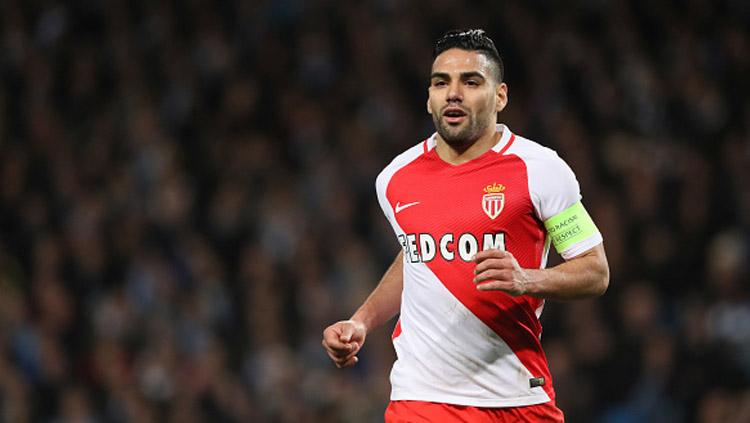 Penyerang AS Monaco, Radamel Falcao. - INDOSPORT