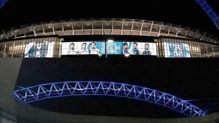 Stadion Batakan di malam hari. Copyright: news.babe.co.id