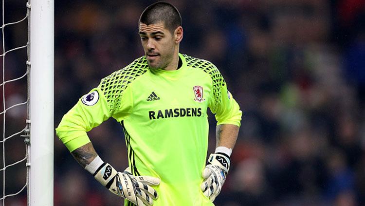 Victor Valdes yang menangani tim muda Barcelona kabarnya punya sedikit masalah dengan petinggi dan sejumlah staf. Richard Sellers/PA Images via Getty Images.