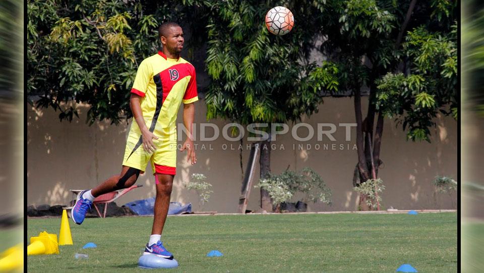 Thiago Furtuoso (Bhayangkara FC). Copyright: Fajar Kristanto