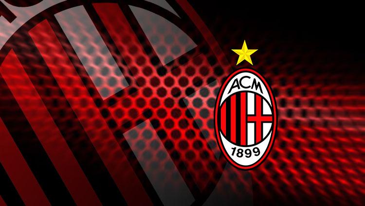 Logo AC Milan Copyright: Grafis: Indosport/Internet