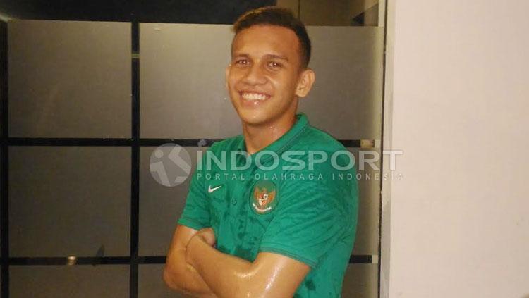 Egy Maulana Vikri salah satu yang di panggil Timnas U-19. Copyright: Zainal Hasan/INDOSPORT