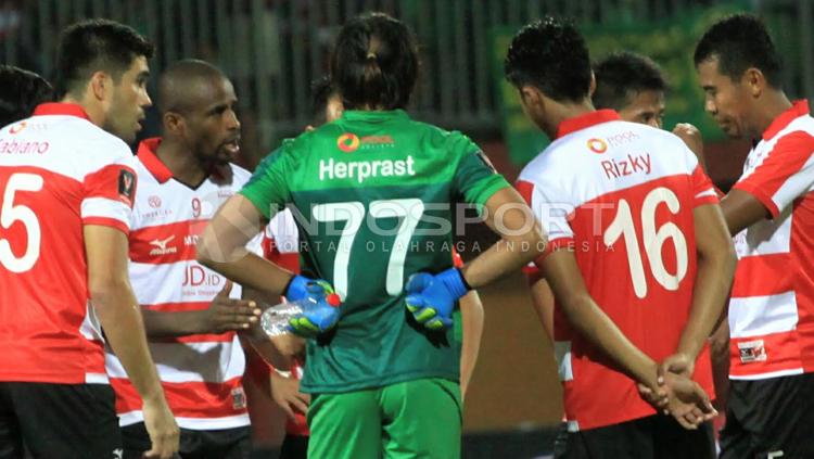 Madura United akan bersaing dengan Persija Jakarta, PSCS Cilacap, dan Bhayangkara FC di Cilacap Cup. - INDOSPORT