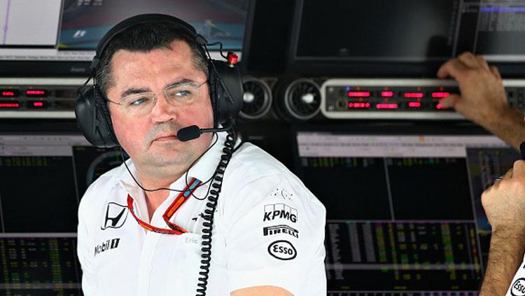 Eric Boullier, Direktur McLaren Racing Formula 1. - INDOSPORT