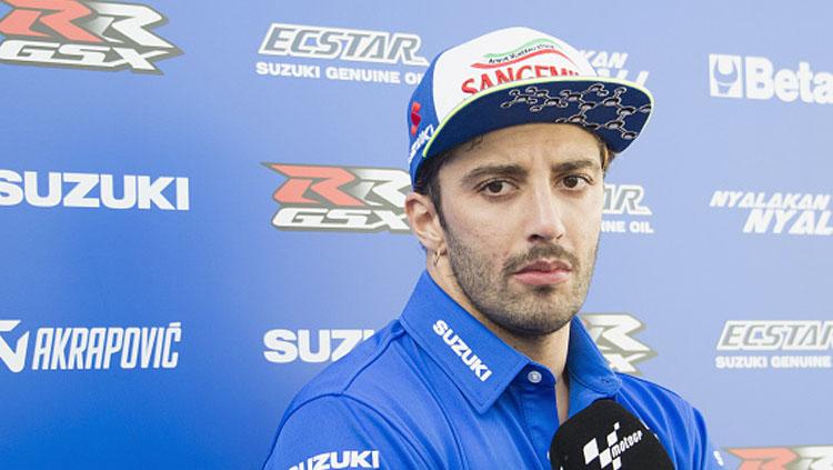 Pembalap Suzuki, Andrea Iannone. - INDOSPORT