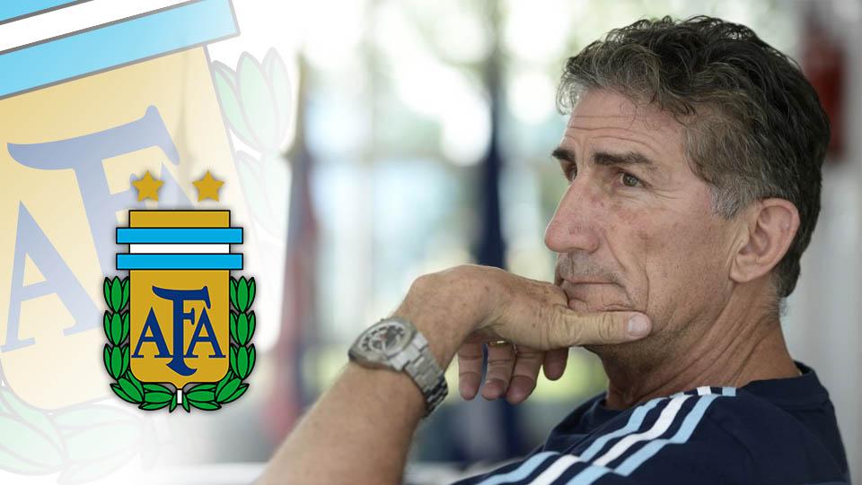 Pelatih Timnas Argentina, Edgardo Bauza. - INDOSPORT