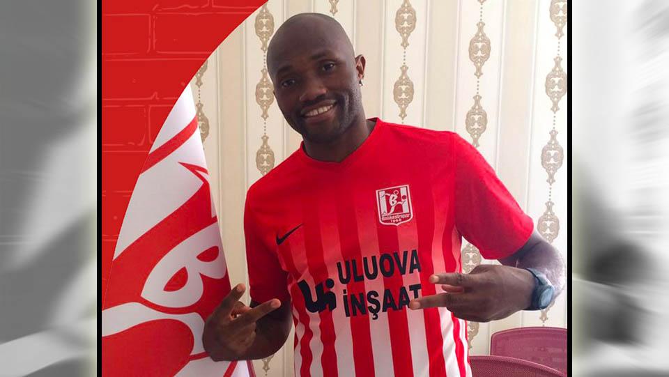 Christian Bekamenga, mantan pemain PErsib Bandun yang kini memperkuat Elazigspor.