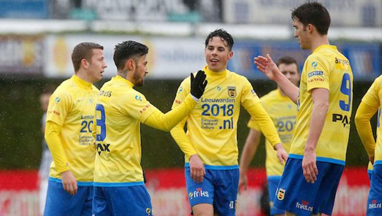 Stefano Lilipaly bawa SC Cambuur menang atas FC Emmen. - INDOSPORT