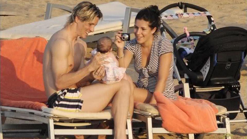 Fernando Torres dan Olalla Dominguez. - INDOSPORT