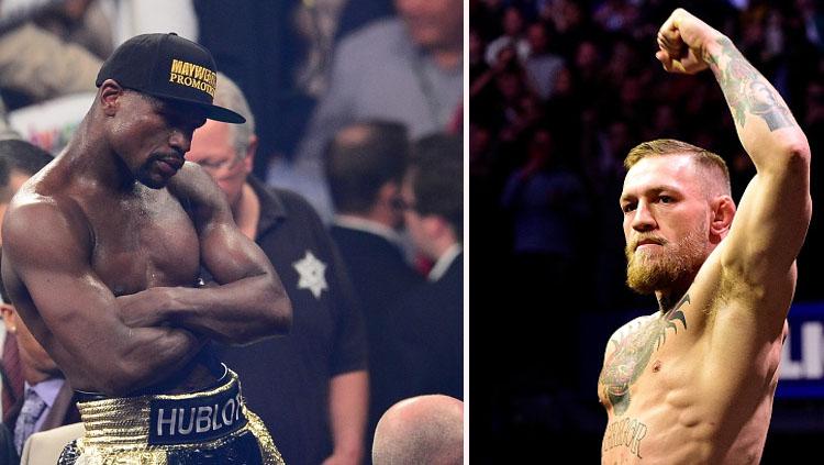 Floyd Mayweather Jr dan Conor McGregor. - INDOSPORT