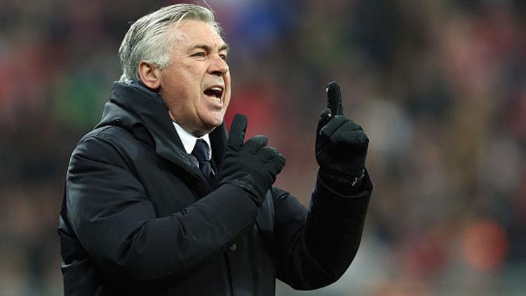 Pelatih Bayern Munchen, Carlo Ancelotti. Copyright: A. Beier/Getty Images