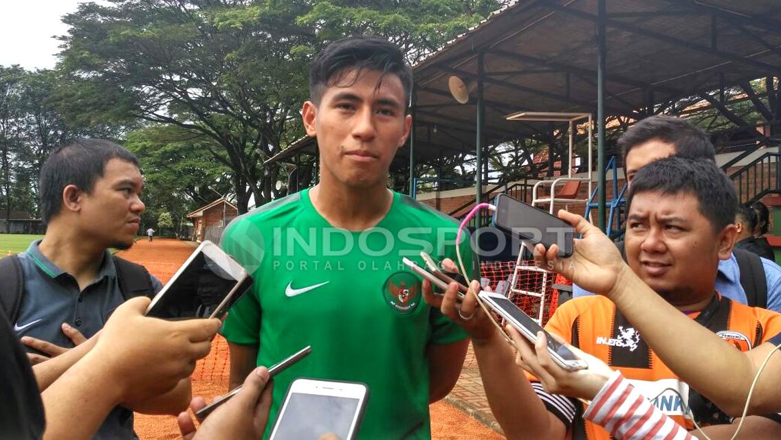 Hanif Sjahbandi (timnas Indonesia) Copyright: Petrus Manus DaYerimon/Indosport