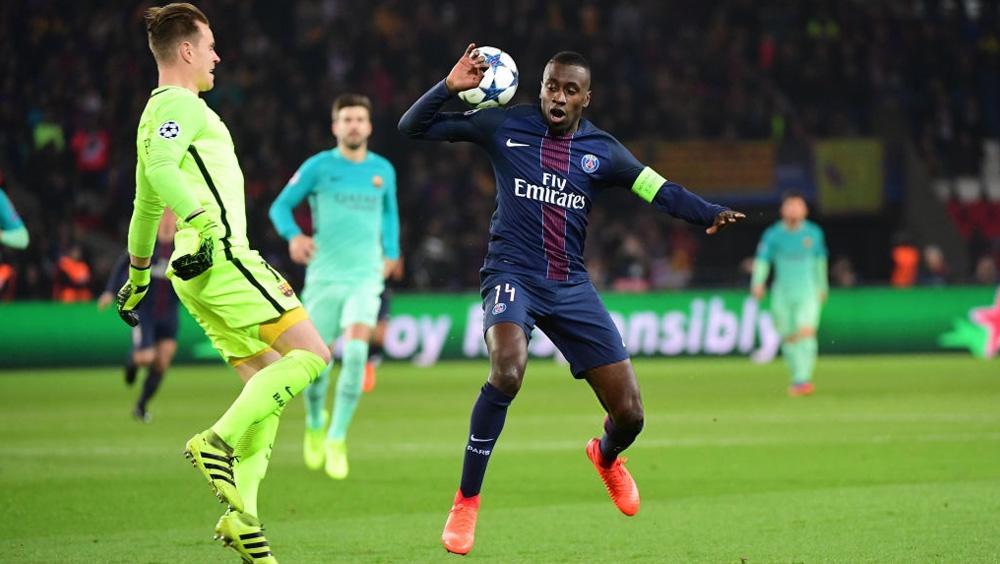 Blaise Matuidi (PSG) vs Barcelona. Copyright: Dave Winter/Icon Sport via Getty Images