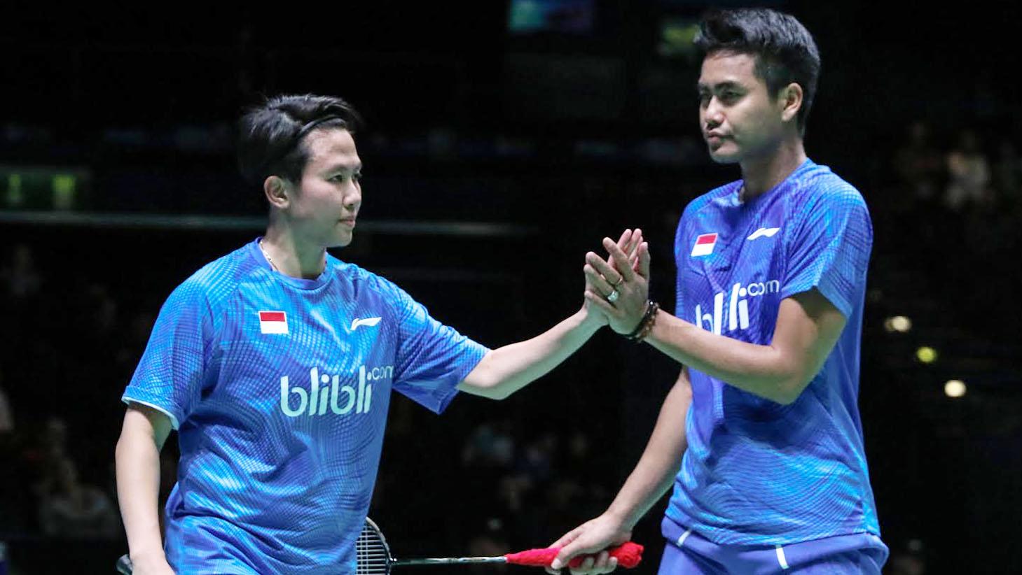 Tontowi Ahmad dan Liliyana Natsir (All England Open 2017). Copyright: Humas PBSI