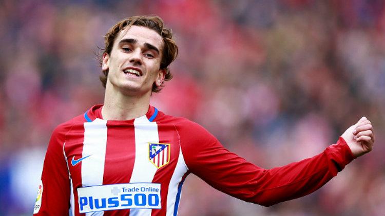 Pemain Atletico Madrid, Antoine Griezmann Copyright: Gonzalo Arroyo Moreno/Getty Images