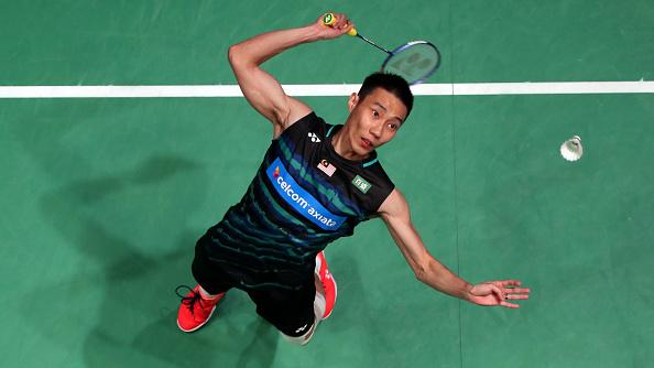 Lee Chong Wei saat tampil di ajang All England 2017. Copyright: Simon Cooper via Getty Images