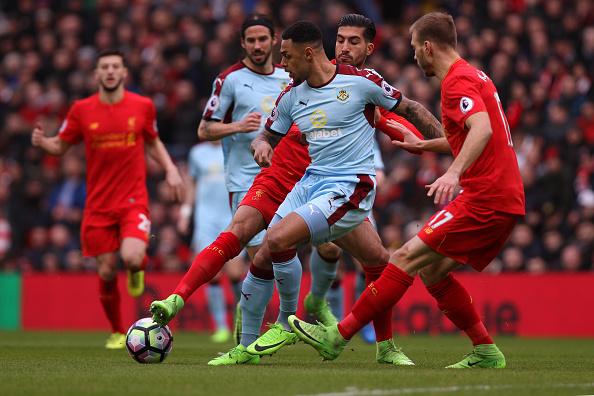 Para pemain Liverpool saat melawan Burnley. Copyright: David Blunsden/GettyImages