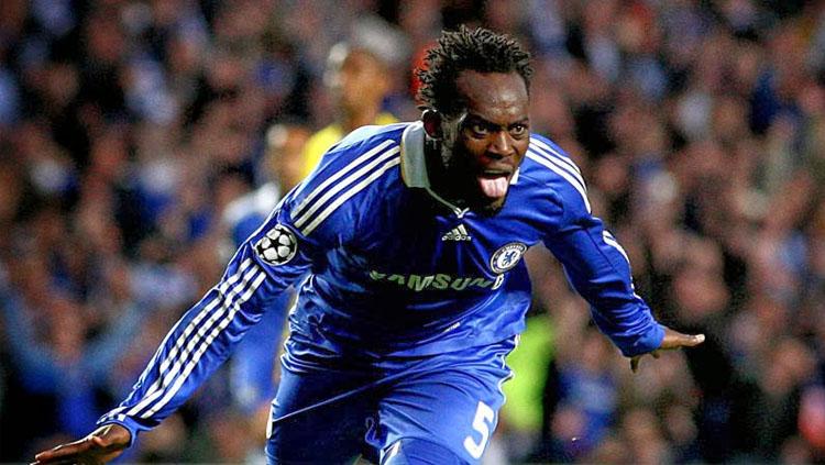 Michael Essien saat masih berseragam Chelsea.
