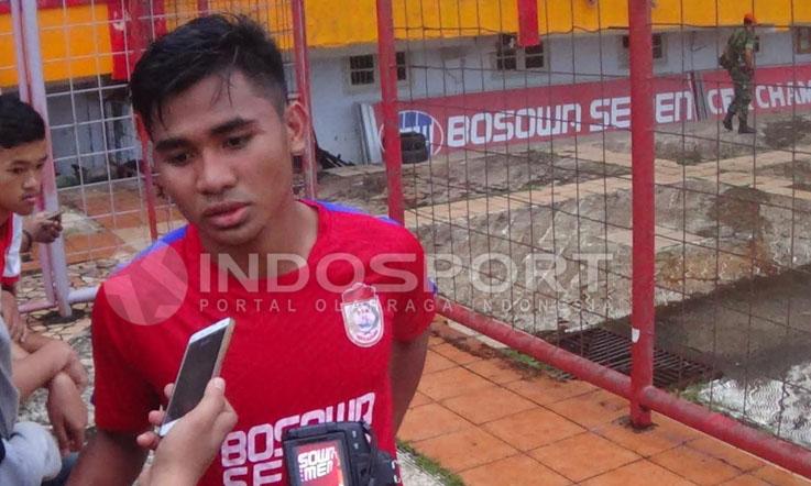 Wonderkid PSM Makassar, Asnawi Mangkualam Bahar. Copyright: Muhammad Nur/Indosport