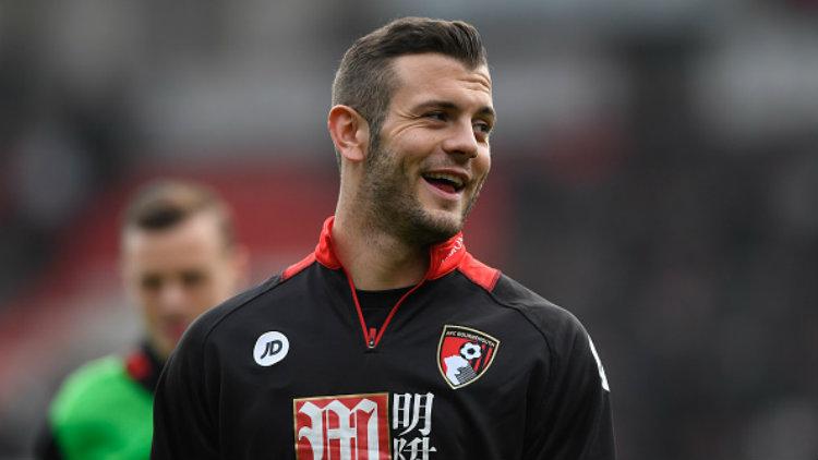 Pemain pinjaman Bournemouth, Jack Wilshere. Copyright: Stu Forster/Getty Images