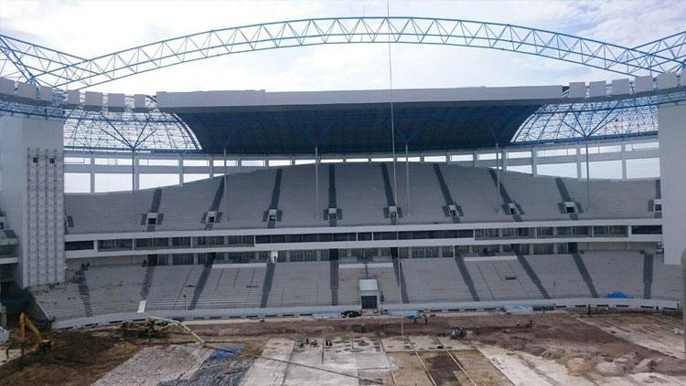 Foto terakhir Stadion Batakan milik Persiba Balikpapan. Copyright: INDOSPORT/Teddy Rumengan.