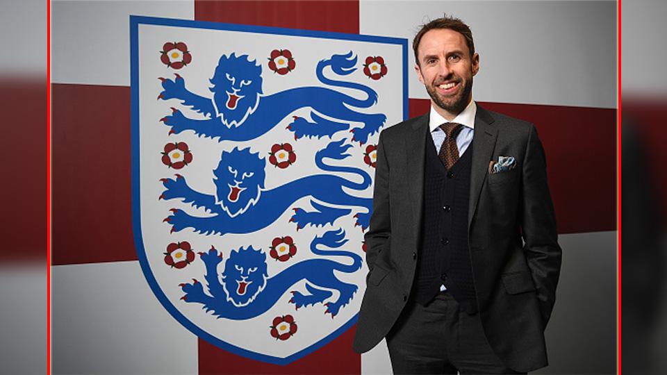 Pelatih Timnas Inggris, Gareth Southgate Copyright: Michael Regan/GettyImages