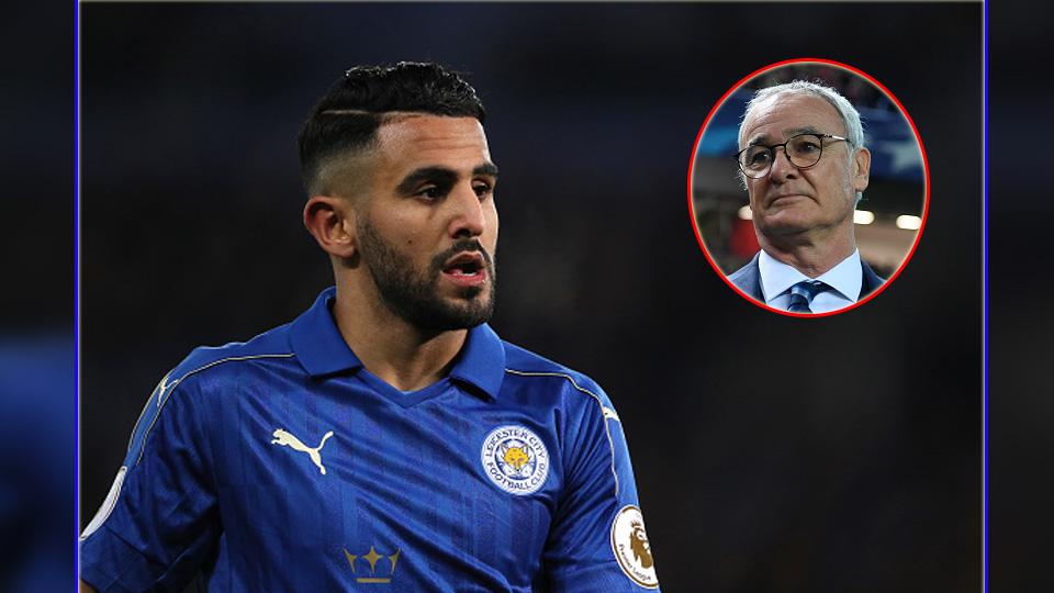 Riyad Mahrez dan Claudio Ranieri Copyright: ISTIMEWA