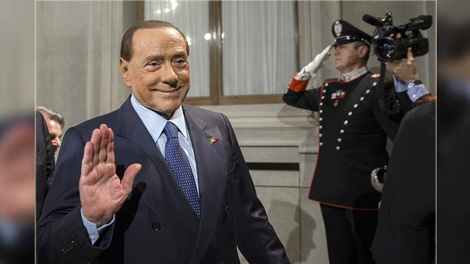 Silvio Berlusconi, Presiden AC Milan. - INDOSPORT