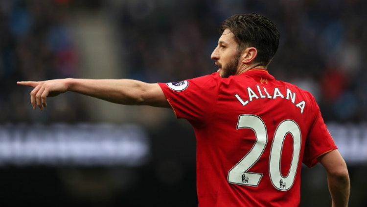 Gelandang Liverpool, Adam Lallana. Copyright: Matthew Ashton - AMA/Getty Images