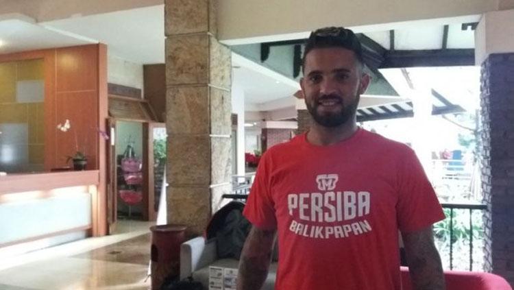 Pemain asing Persiba Balikpapan, Marlon da Silva. Copyright: Tribunnews.com