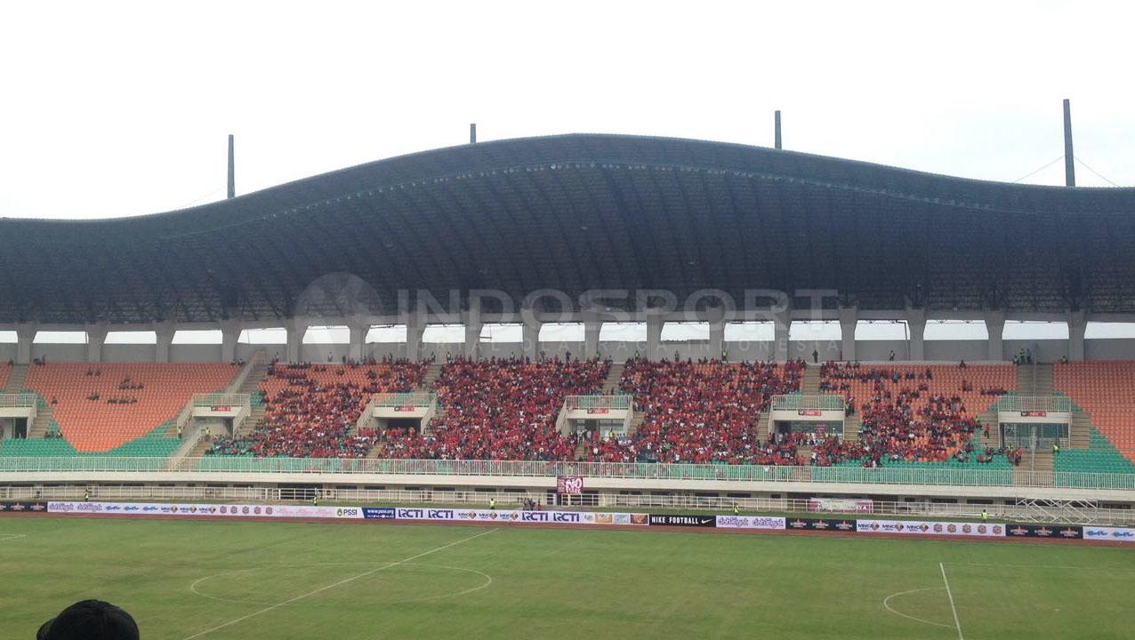 Stadion Pakansari Cibinong - Bogor Copyright: Tengku Sufianto/Indosport